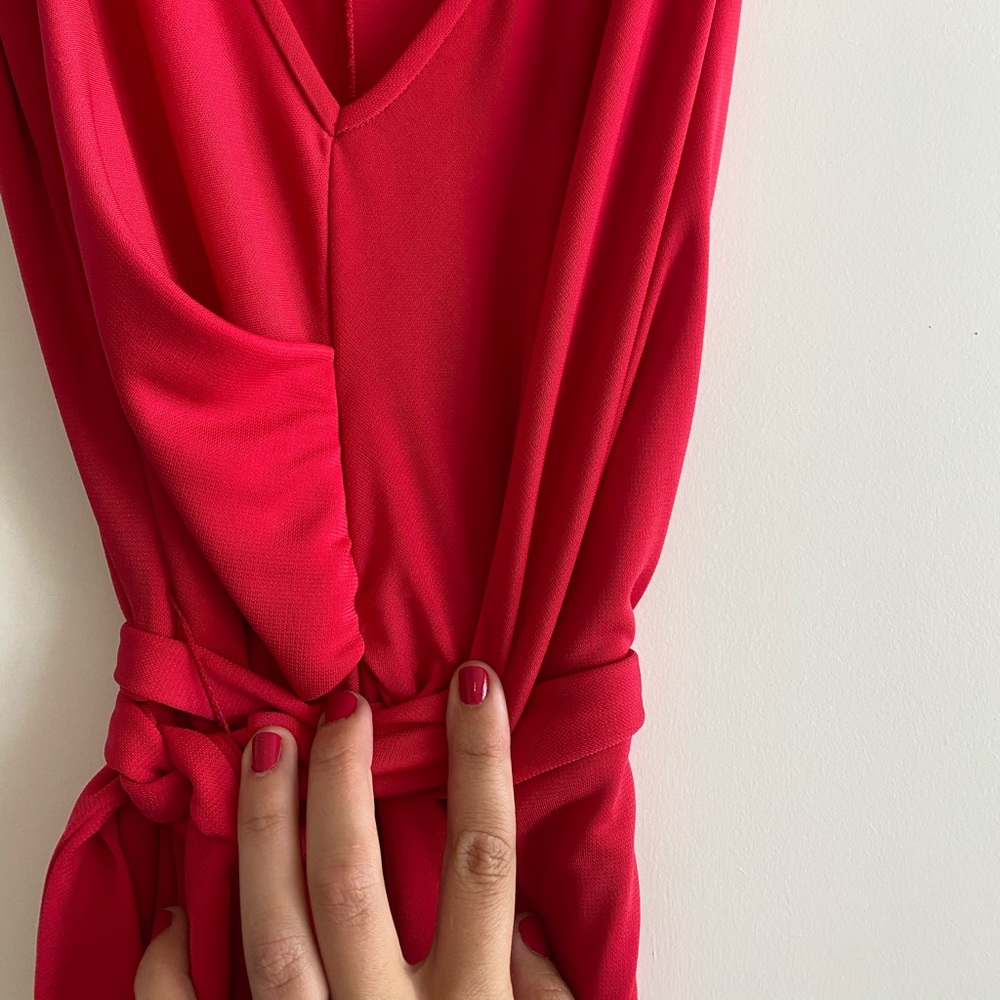 BCBG Red NWT Maxi Dress - Picture 4 of 9
